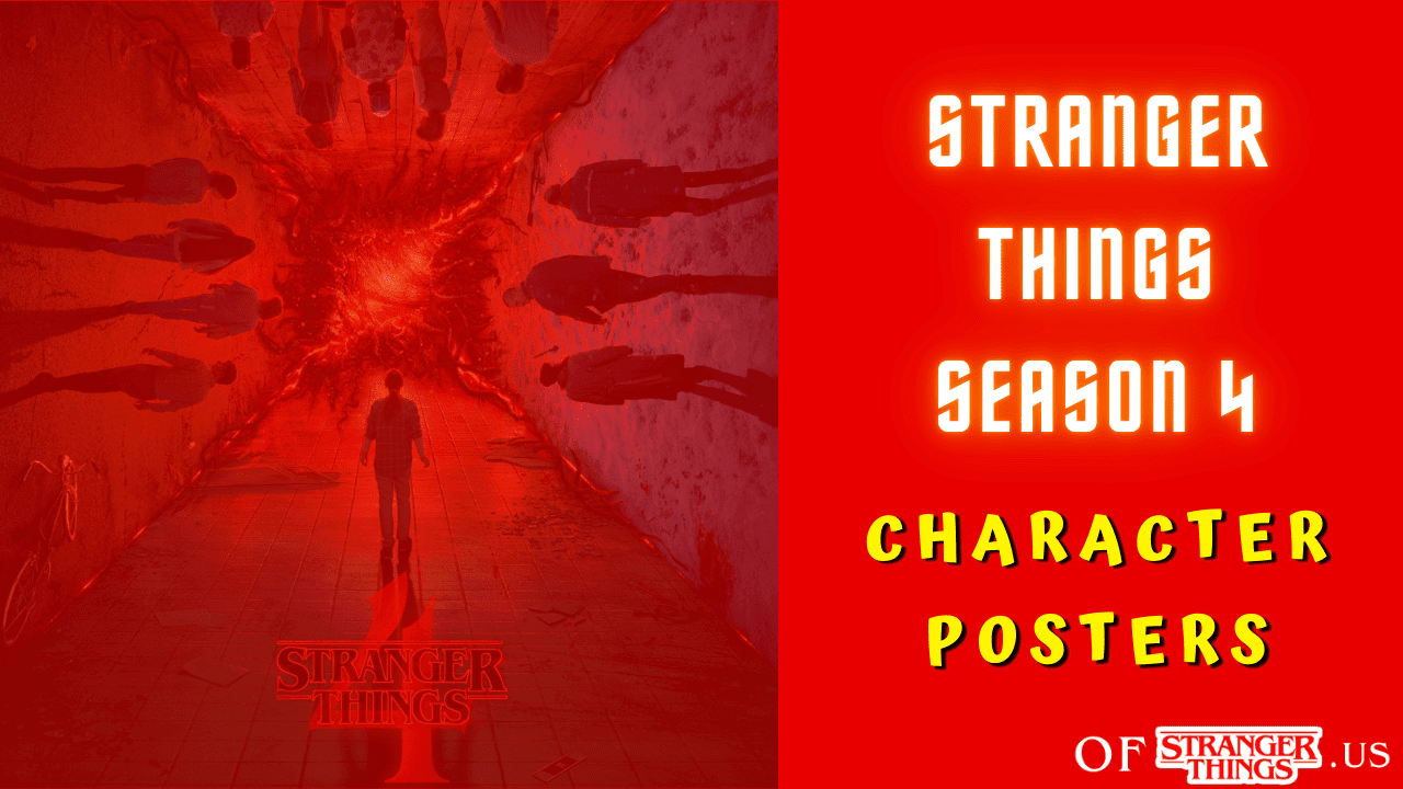Stranger Things Season 4 Character Posters