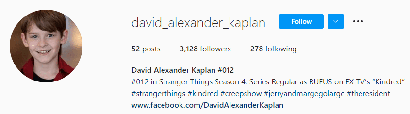 David Alexander Kaplan Instagram