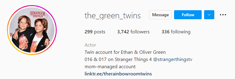 Ethan Green Instagram