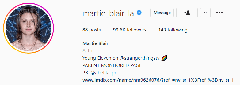 Martie Blair Instagram