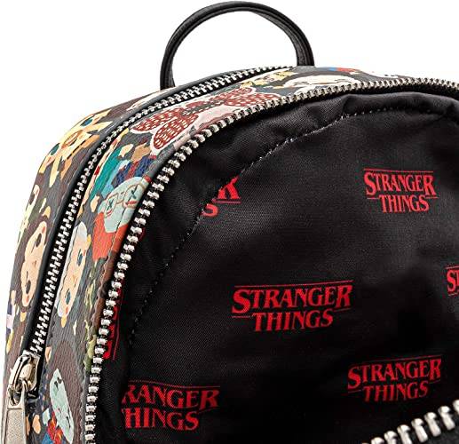 Stranger Things Backpack Inside View