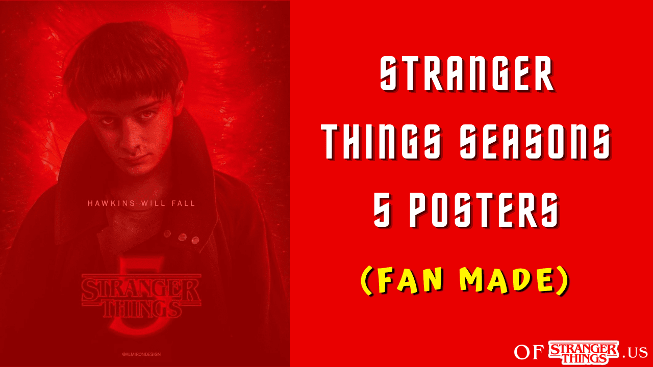 Stranger Things Season 5 Posters